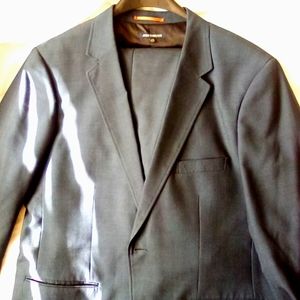 Jack Threads Blue Window Pane Suit